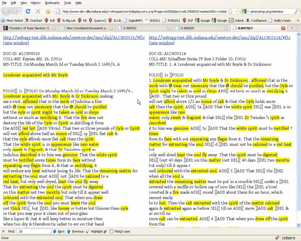 Newton Document Similarity