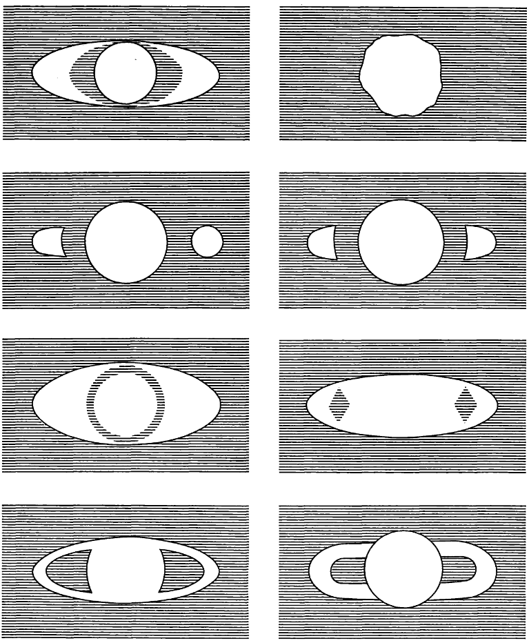Gassendi’s sequence of observed shapes of Saturn