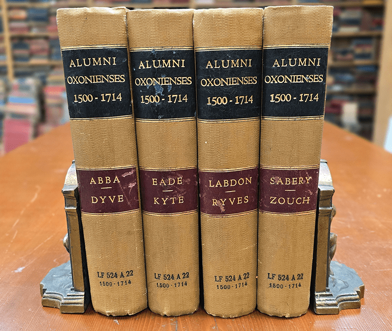 Alumni Oxonienses