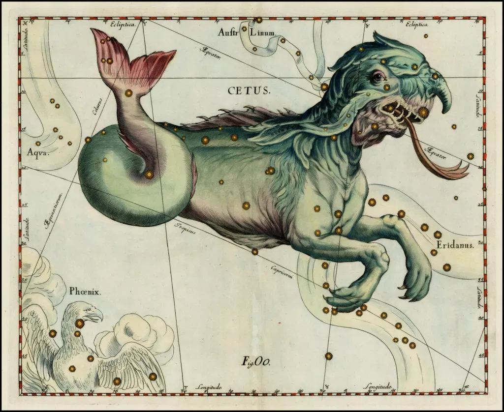 Hevelius. Firmamentum Sobiescianum sive Uranographia (1687).