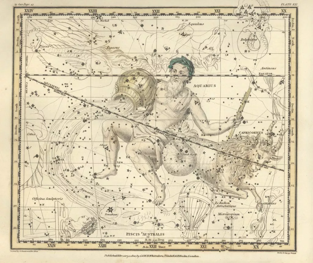 Jamieson’s Celestial Atlas, Plate 21 (1822).