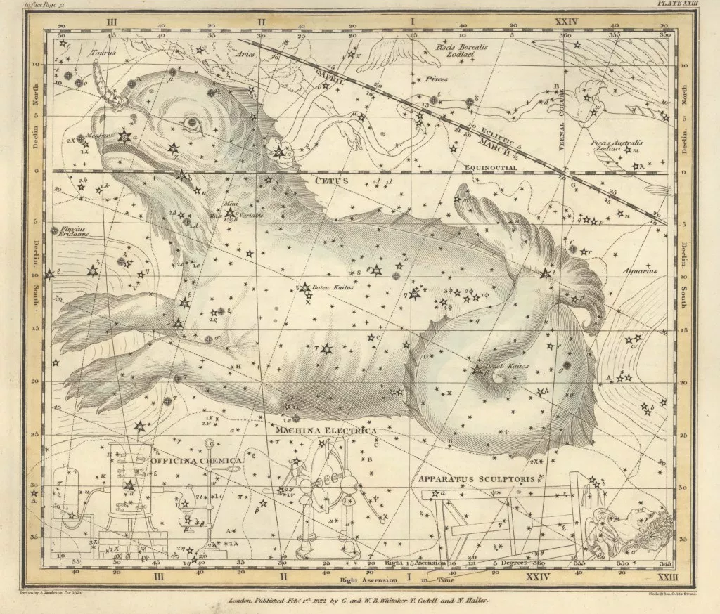 Jamieson’s Celestial Atlas, Plate 23 (1822).