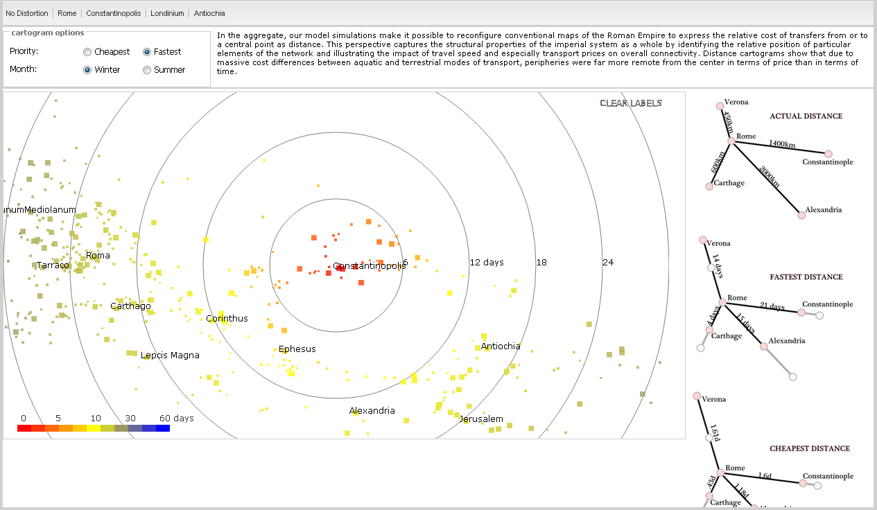 Constantinople Cartogram